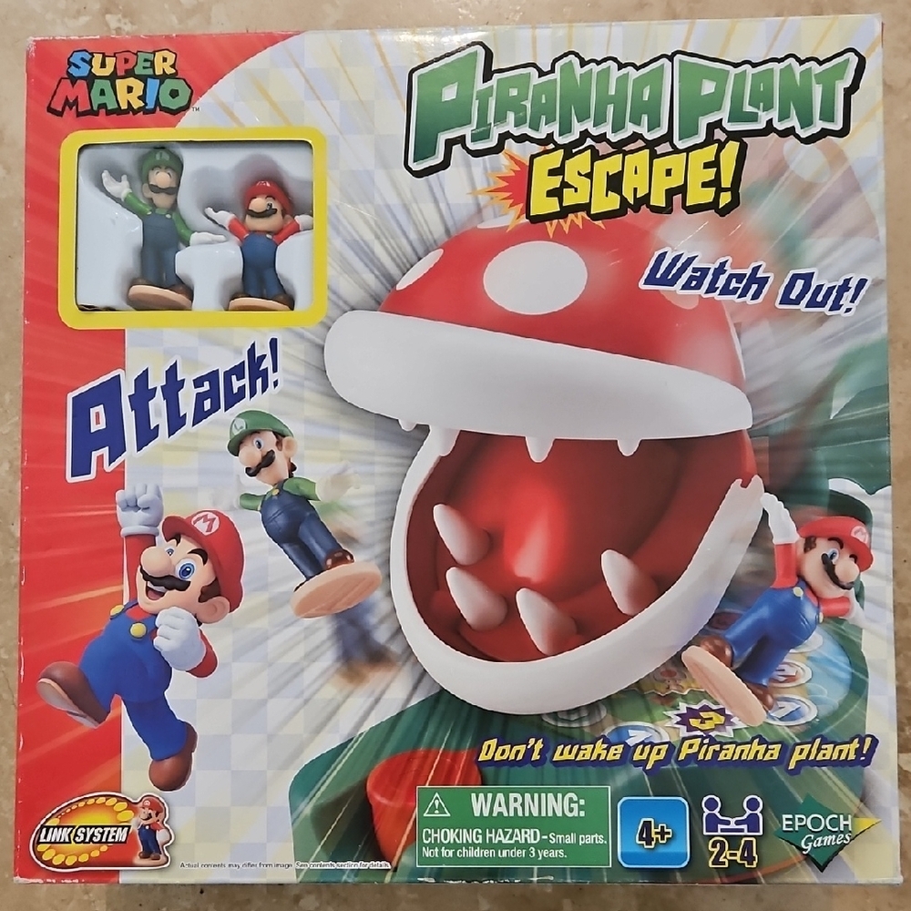 New Super Mario Piranha Plant Escape Game